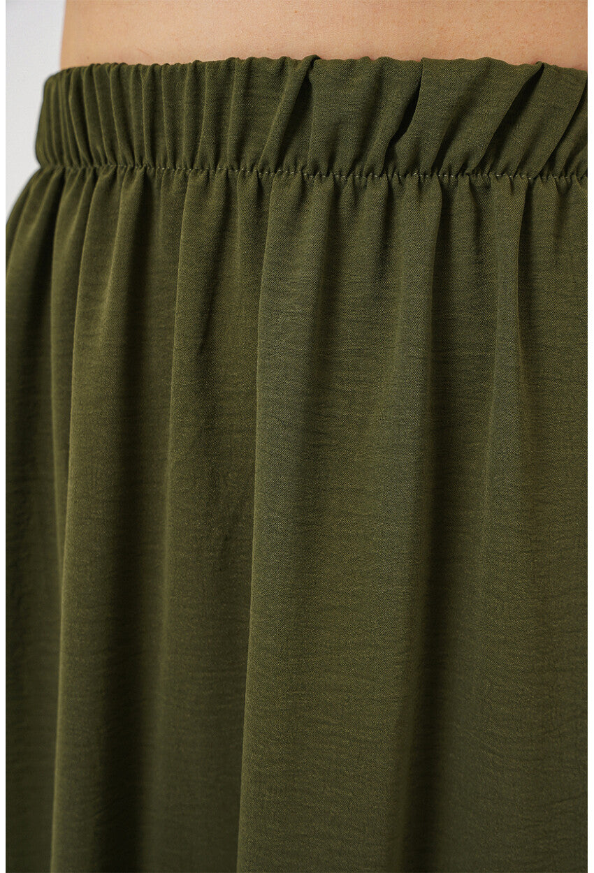 Kadın Uzun Ayrobin Etek 8050