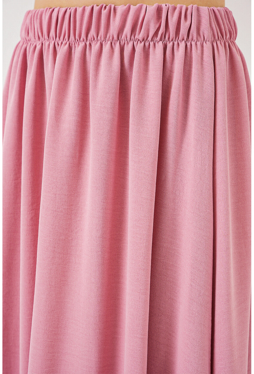 Kadın Uzun Ayrobin Etek 8050