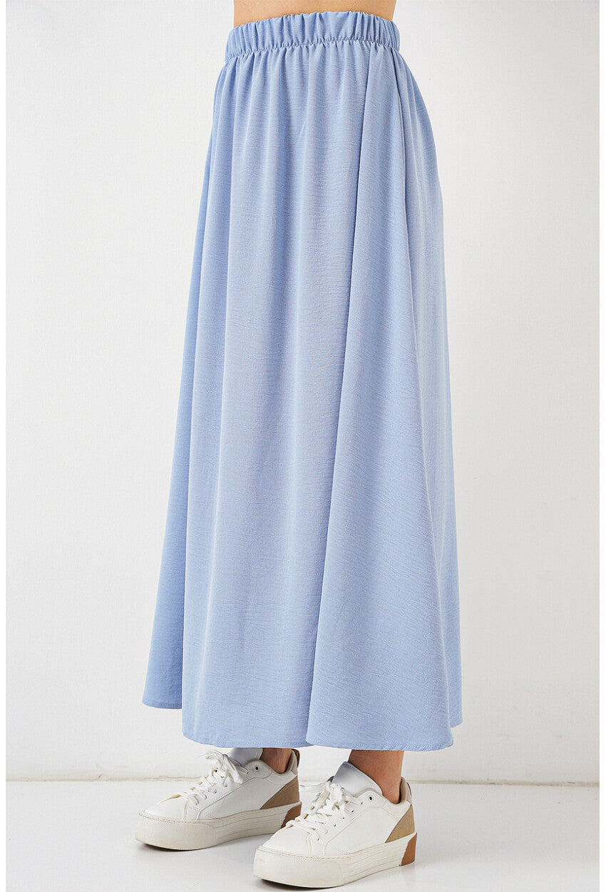 Kadın Uzun Ayrobin Etek 8050