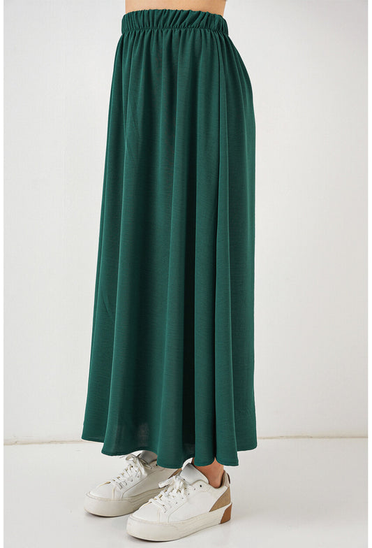 Kadın Uzun Ayrobin Etek 8050