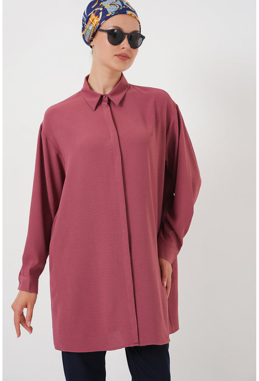 Kadın Uzun Gömlek Tunik 5945