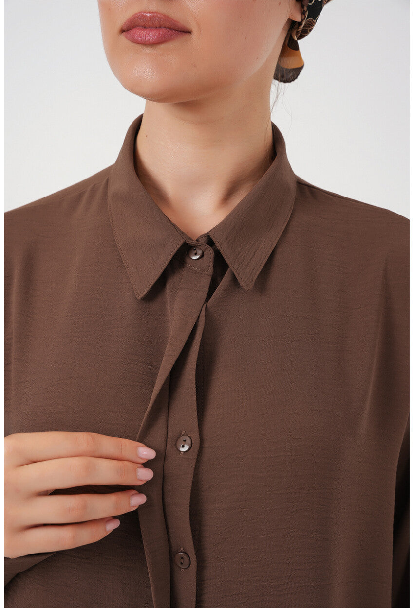 Kadın Uzun Gömlek Tunik 5945