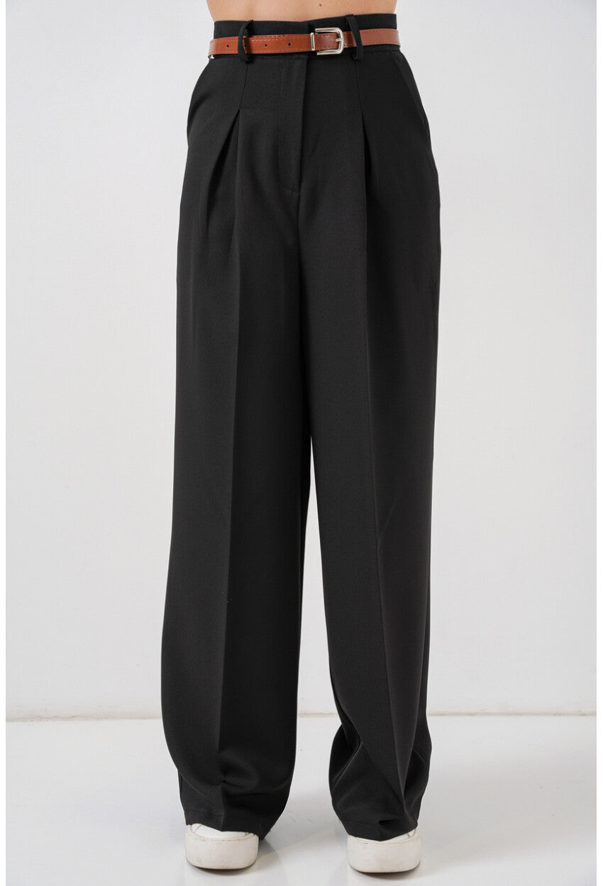 Kadın Yüksek Bel Palazzo Pantolon 30051